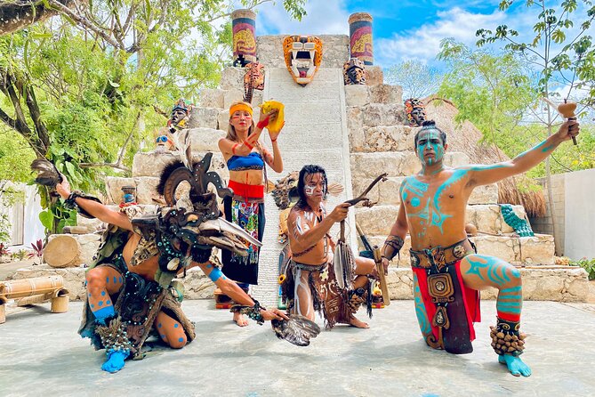 Cozumel Jeep Adventure Cenote Jade & Mayan Experience OTOCH - Cozumel Jeep Tour Starts with a Cultural Visit at Otoch Mayan Experience