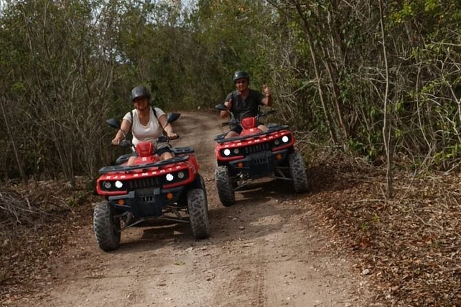 Cozumel Jungle ATV Tour Adventure and Caverns with transfer - Learning About Mayan Culture at El Cedralito with Tasting
