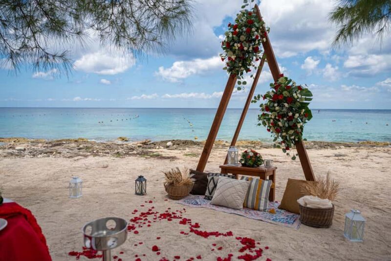 Cozumel: Private Beach Proposal with All-Inclusive Package - Key Points