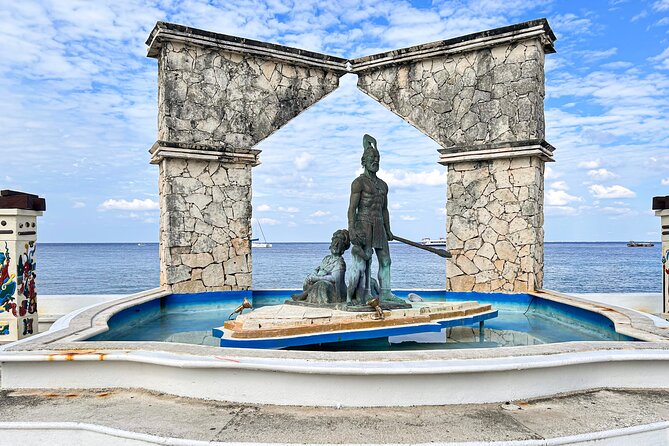 Cozumel Private Guided Tour with Transportation - Snorkel at The Money Bar in Clear Cozumel Waters