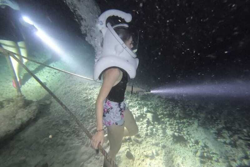 Cozumel: Sea Trek Underwater Night Dive Experience - Souvenir Photos and Post-Tour Amenities