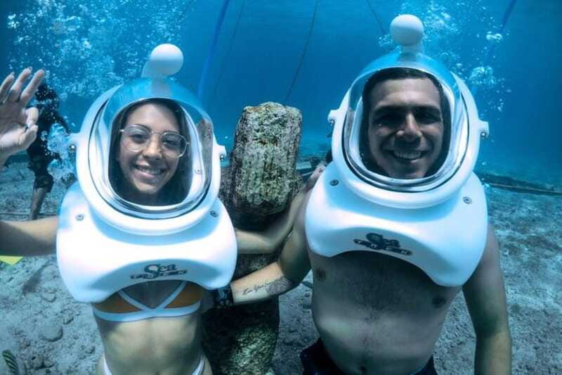 Cozumel: SeaTrek Underwater Helmet Diving Experience - The Friendly and Knowledgeable Staff Make a Difference