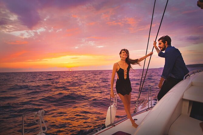 Cozumel Sunset Private Catamaran Adventure - Relaxing on Spacious, Comfortable Catamaran Decks