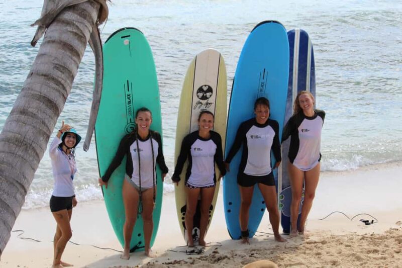 Cozumel Surf Lesson - 3 Hrs All inclusive - Key Points