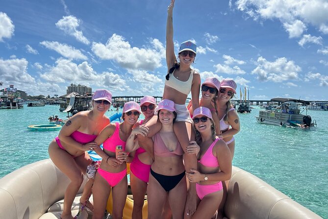 Crab Island Party!! Lily Pad, Paddleboard, Speaker & Cooler - Welcome to the Crab Island Party Tour in Destin