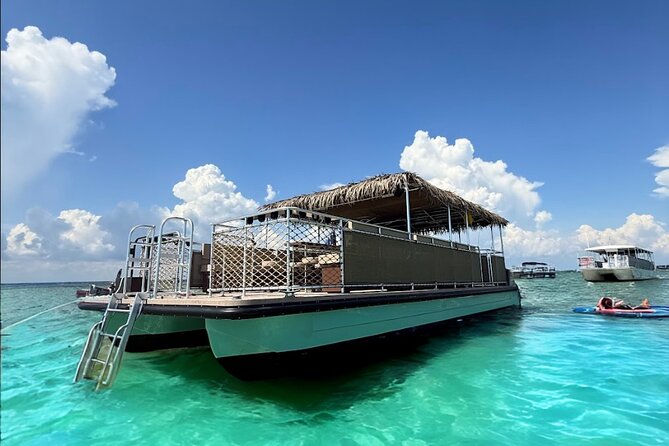 Crab Island Swim Aboard the Tipsy Tiki - Exciting 3-Hour Crab Island Cruise Aboard the Tipsy Tiki for $65