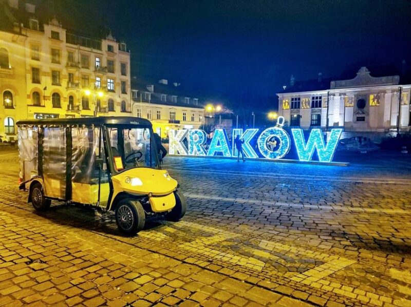 Cracow: Jewish Quarter and Ghetto Sightseeing Golf Cart Tour - Practical Details: Meeting Point and Duration