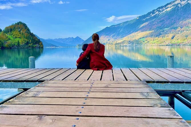 Crash Landing on You themed Private Day Tour from Lucerne - Sigriswil Bridge Scene at Panoramabrucke Sigriswil