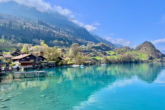 Crash Landing on You themed Private Day Tour from Lucerne - Final Stop at Giessbach Falls and the Grand Hotel