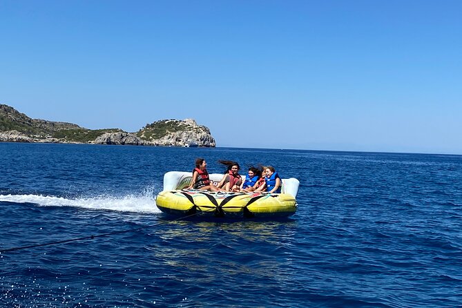 Crazy Sofa 15-Minutes Riding in Traganou Beach - The Crazy Sofa: The Most Extreme Water Sport in Rhodes
