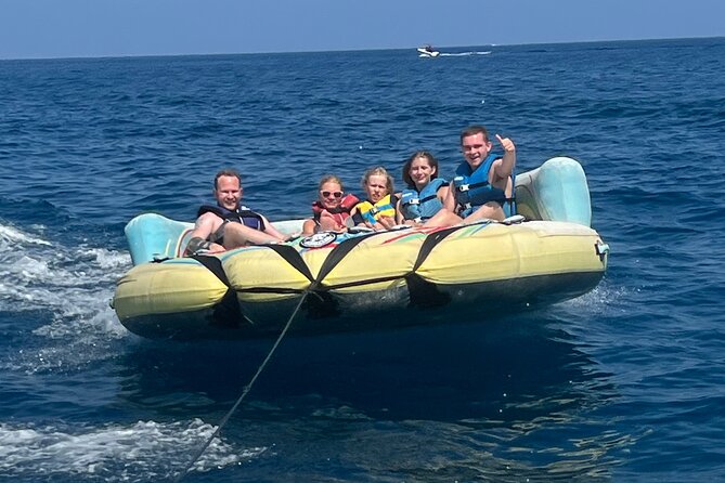 Crazy Sofa 15-Minutes Riding in Traganou Beach - Who Will Love the Crazy Sofa Experience