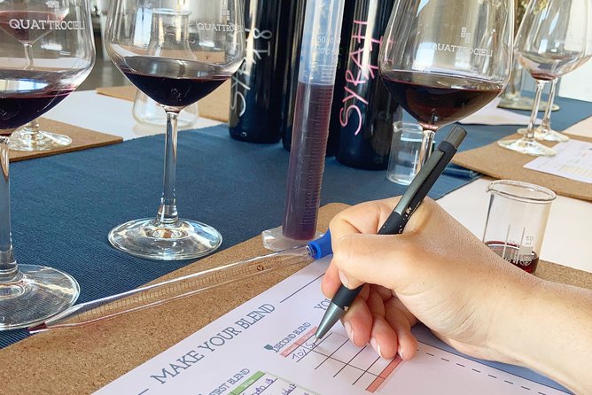 Create a Personal Wine Blend - Value and Booking Considerations