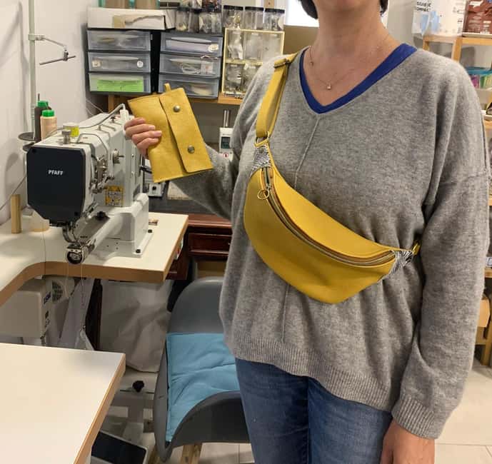 Create your own leather waist bag in Luberon area! - Choosing Your Materials and Design