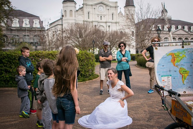 Creole Kids Tour in New Orleans - Relaxing in Jackson Square and Learning About Its Past