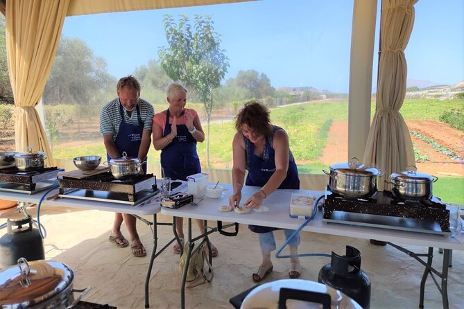 Cretan Cooking Class and Meal at our Family Olive Farm-DIY - Creating a Five-Dish Cretan Meal