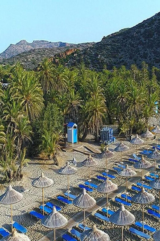 Crete and Heraklion Areas: Direct Day Trip Vai Beach - Vai Palm Beach: Cretes Tropical Paradise