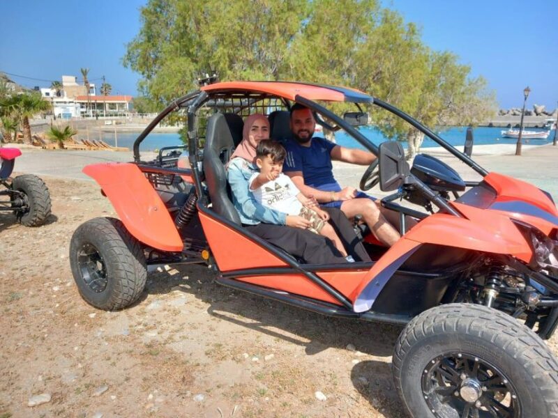 Crete buggy safari - Riding Up to 700 Meters: Off-Road Feats and Goat Feeding