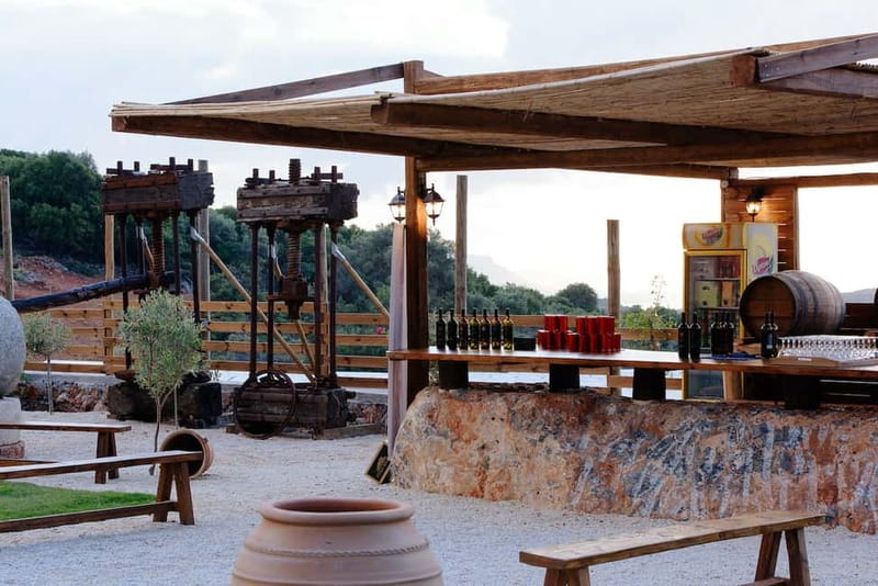 Crete: Olive Oil Festival, Farm Dinner, Live Show & Pickup - Tasting Crete’s Finest Wines from Ancient Grape Varieties