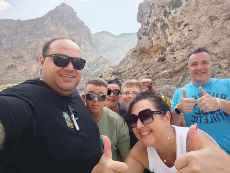 Crete: Private Jeep Safari | Arkadi, Gorges, & Preveli Beach - Scenic Stop at Kourtaliotiko Gorge