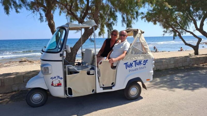 Crete: Private Tuk Tuk Tour of 7 Villages with Tastings - The Experience with a Knowledgeable Guide