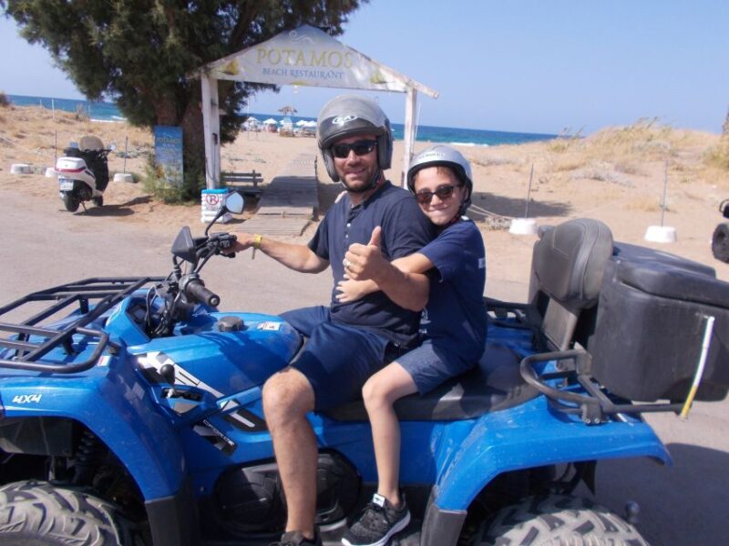 Crete: Quad Safari with Monastery, Malia Palace and Lunch - Olive Oil Tasting at Vasilakis Estate