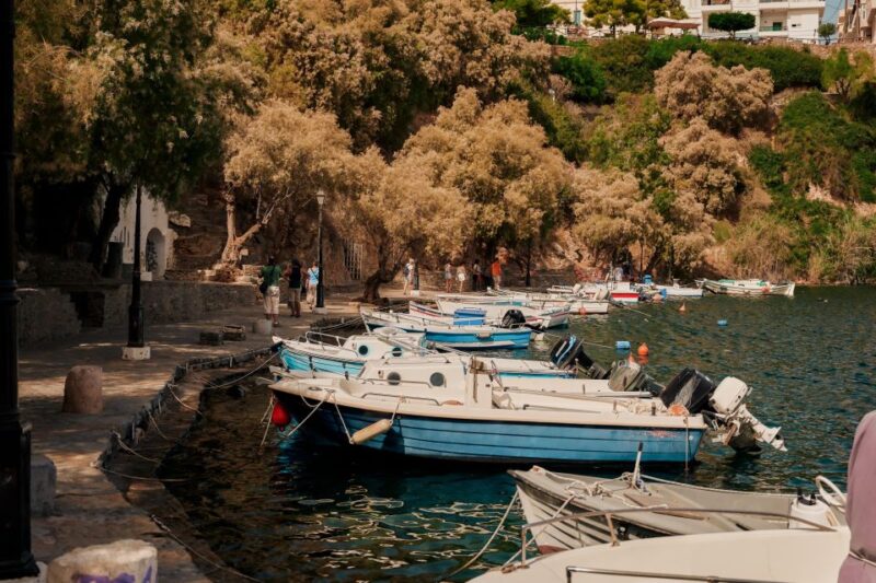 Crete: Spinalonga Boat Tour with BBQ & Agios Nikolaos - Food and Beverage on the Tour