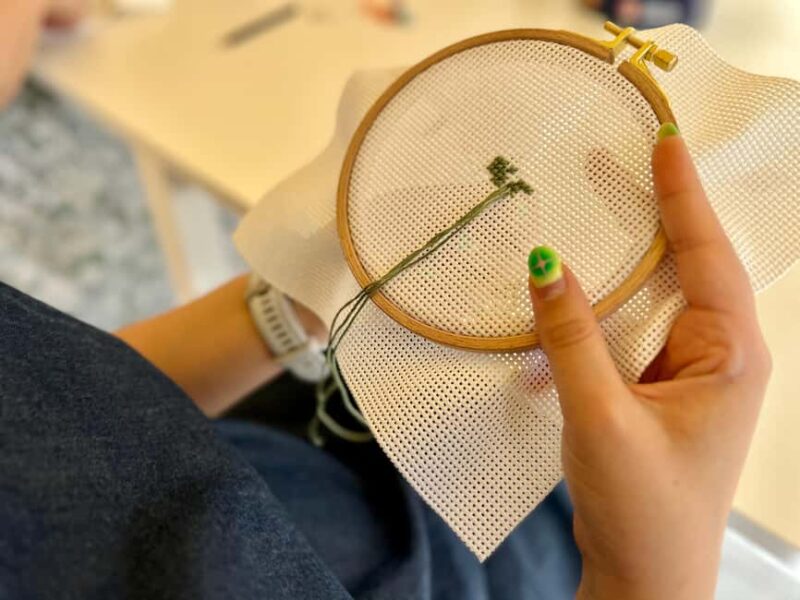 Crete: Stitch Your Souvenir at an Embroidery Workshop - The Embroidery Hoe: Your Personalized Crete Keepsake