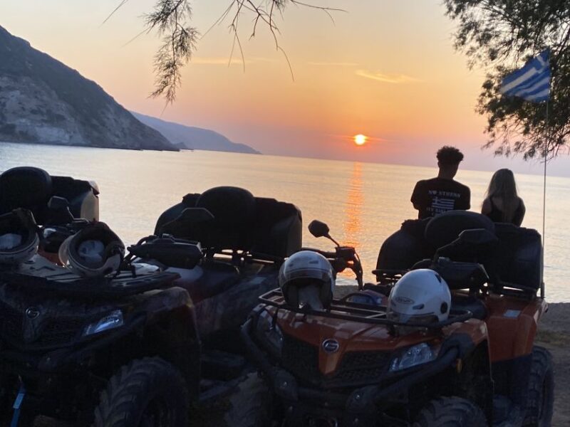 Crete: Sunset or Morning Quad with Local Products Tasting - Exploring Untouched Nature Along Scenic Paths