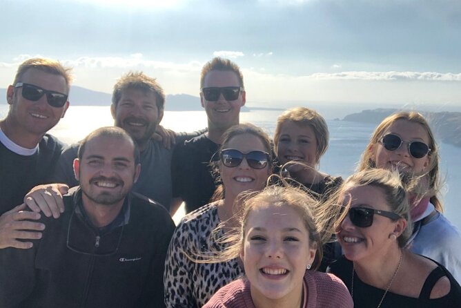 Crete to Santorini 6 Hour Private Tour - Relax on Perissa’s Black Sand Beach