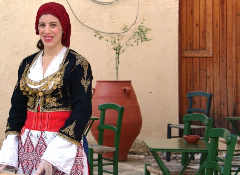 Crete: Traditional Dance Show and Buffet Dinner with Wine - Exploring the Village of Karouzana