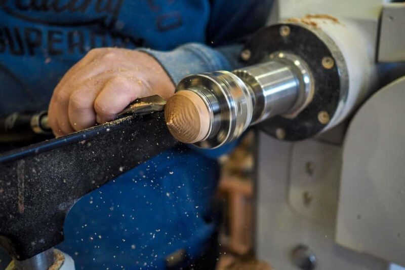 Crete: Working with olive wood in Archanes - Engaging Demonstration Sets the Stage