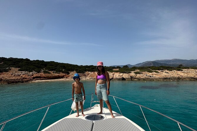 Crete Yacht Cruises 5 Hours Private Guided Cruise in Ag Nikolaos - The Experience of Scenic Views and Relaxation