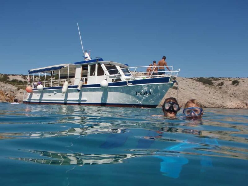 Crikvenica/Krk island: Try Scuba Dive - Scenic Boat Cruise with Dolphin Watching and Views