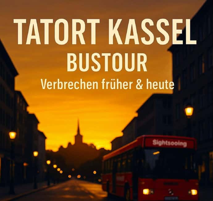Crime Scene Kassel: True Crime Cases & Original Locations by Bus Tour - Key Points