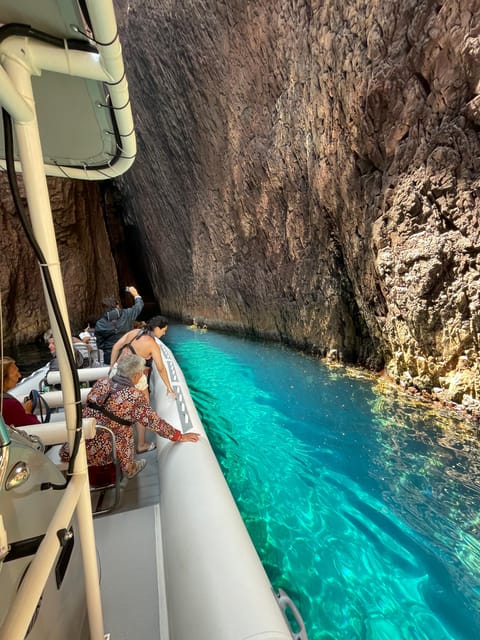 Croisière Scandola Piana Girolata Baignade bateau 12 places - Key Points