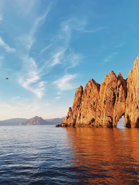 Croisière visite des Calanques de Piana Baignade en vedette - The Route and Stops along Corsica’s Coastline