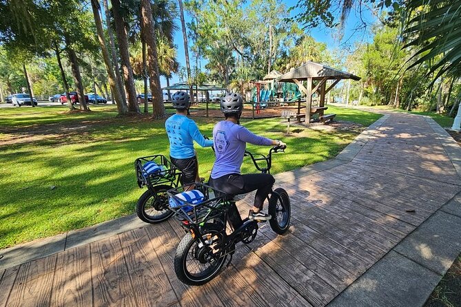 Cruise Crystal River E Bikes - The Flexibility of Duration and Pacing