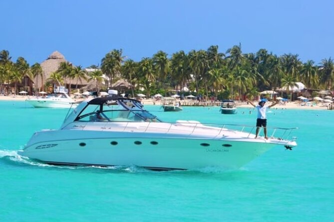 Cruise in Style on our 48 Foot Yacht in Cancun for 15 People - The 4-Hour Isla Mujeres Snorkeling and Beach Visit