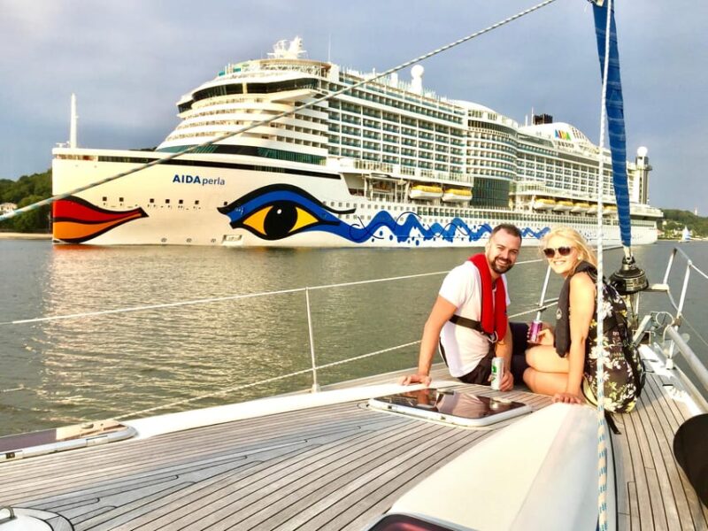 "Cruise in the City" - Sailing Yacht Event, Hamburg/Elbe - The Route: From the Elbphilharmonie to the Container Docks