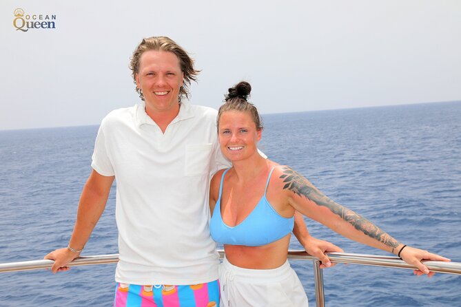 Cruise with lunch & Swimming Stops on Ayia Napa's biggest boat - Visiting Konnos Bay for Panoramic Views and Relaxation