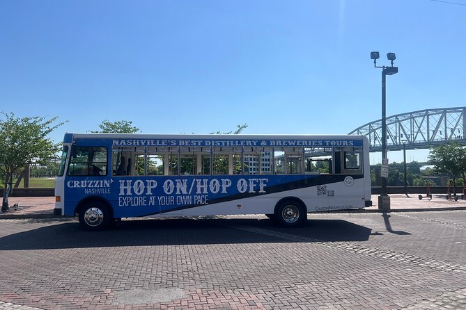 Cruzzin' Nashville Hop-On Hop-Off Distillery Tour - Key Points