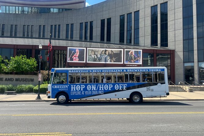 Cruzzin' Nashville Hop-On Hop-Off Distillery Tour - Alcohol Tastings and Additional Expenses