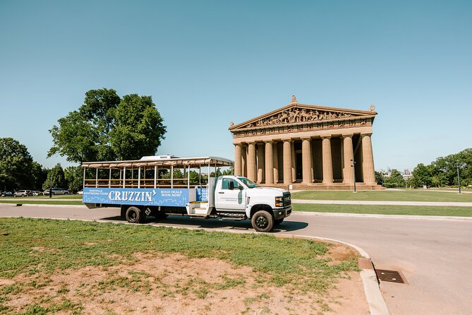 Cruzzin' Nashville Narrated Sightseeing Tour by Open-Air Vehicle - The Route: Murals, Honky Tonks, and Local Landmarks