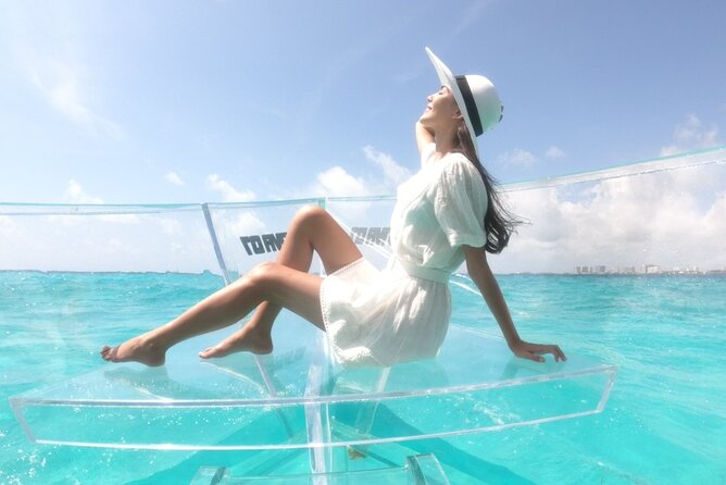 Crystal Boat Tour to Isla Mujeres and Reefs - The Transparent Boat: Unfiltered Views of the Caribbean