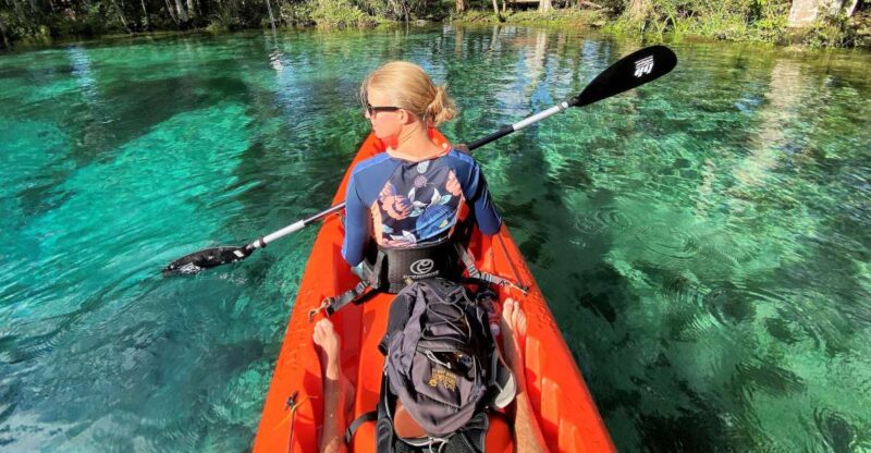 Crystal River:Three Sisters Springs Guided Kayak & Swim Tour - Starting Point at Paddles Outdoor Rentals in Crystal River