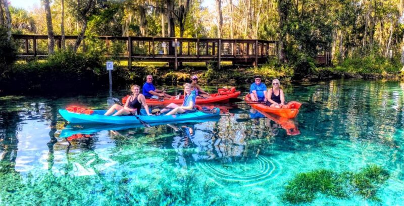 Crystal River:Three Sisters Springs Guided Kayak & Swim Tour - Returning Along the Same Paddle Route