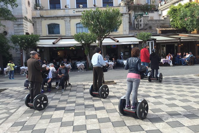 CSTRents - Taormina Segway PT Authorized Tour - Scenic Stops at Belvedere di Via Pirandello and Porta Catania
