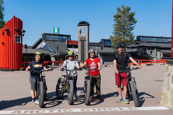 Cultural E-fatbike tour around Rovaniemi & Santa Claus Village - Crossing the Polar Arctic Circle and Visiting Santa Claus