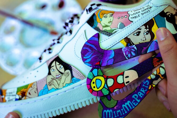 Custom Your Sneakers Into a Piece Of Art in Paris - Hands-On Customization: Painting, Assembling, and Personalizing