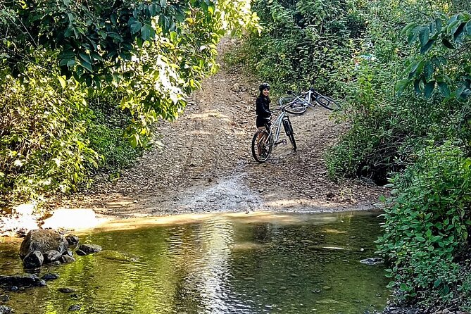 Cycle through the creeks and the dam of St. Domingo Tomaltepec - Visiting the Historic Tule Tree
